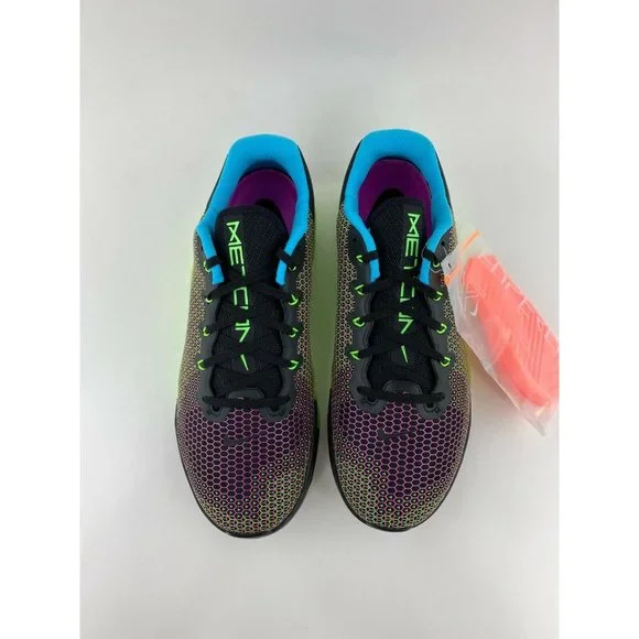 Nike Metcon 5 AMP Black Green Strike Men's Cross Training Shoes NO SHOE BOX - Picture 9 of 11